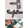 Briglia con moschettoni Tekna in PVC Umbria Equitazione