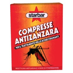 Starbar Proxilar Compresse antizanzare per trattamento acque stagnanti