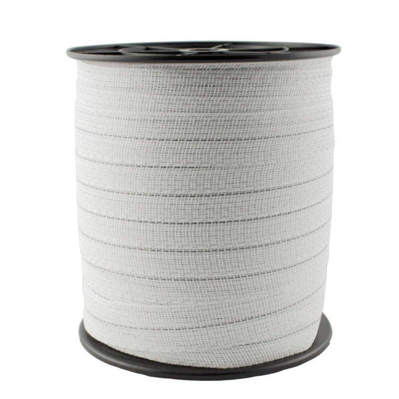 Fettuccia elettrica Hight Quality BIANCA 4 cm Umbria Equitazione