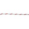 Corda  elettrica Bianca/Rossa  6 mm  High-Quality Umbria Equitazione