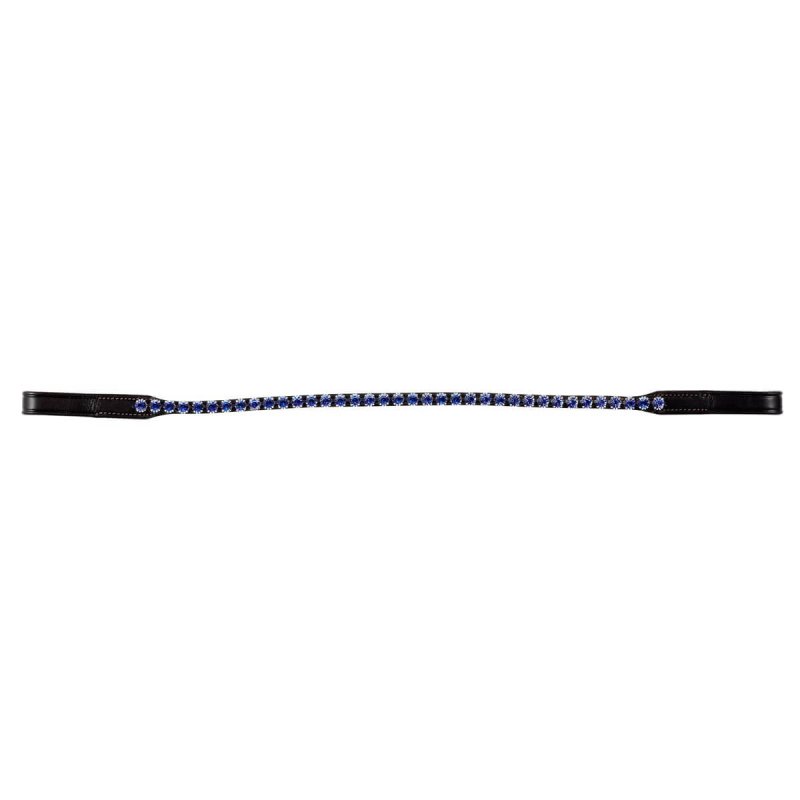 Tattini Frontalino con strass blu