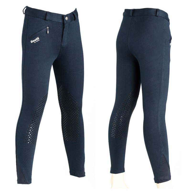 DaslÖ Pantaloni Bambino/a  con Grip 4 stagioni colore Blu