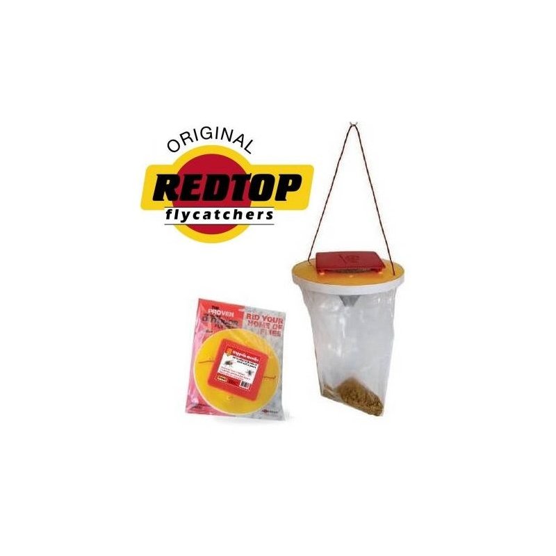 Redtop flycatchers Trappola per Mosche 80mq per 4 - 6 settimane