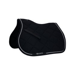 Equestro Sottosella in cotone con passamaneria glitter
