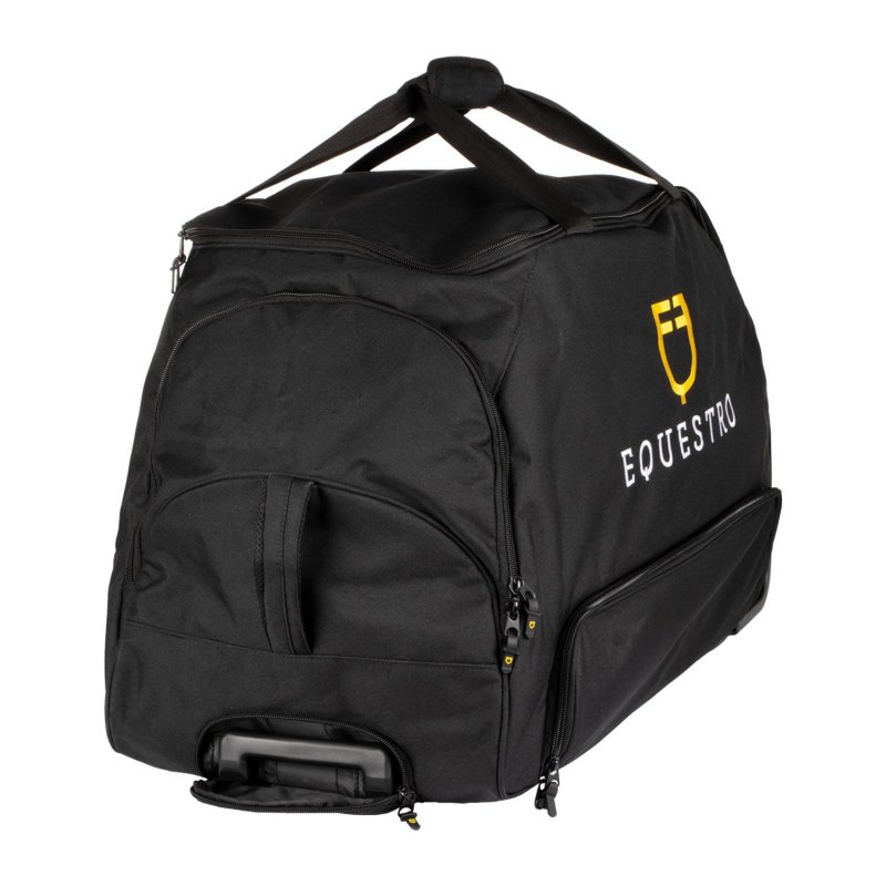 Equestro Borsa Trolley con logo ricamato