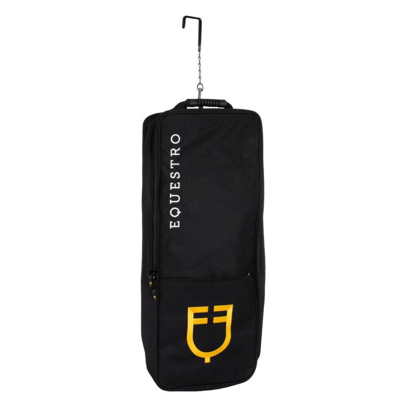 Equestro Borsa Portabriglie logo ricamato