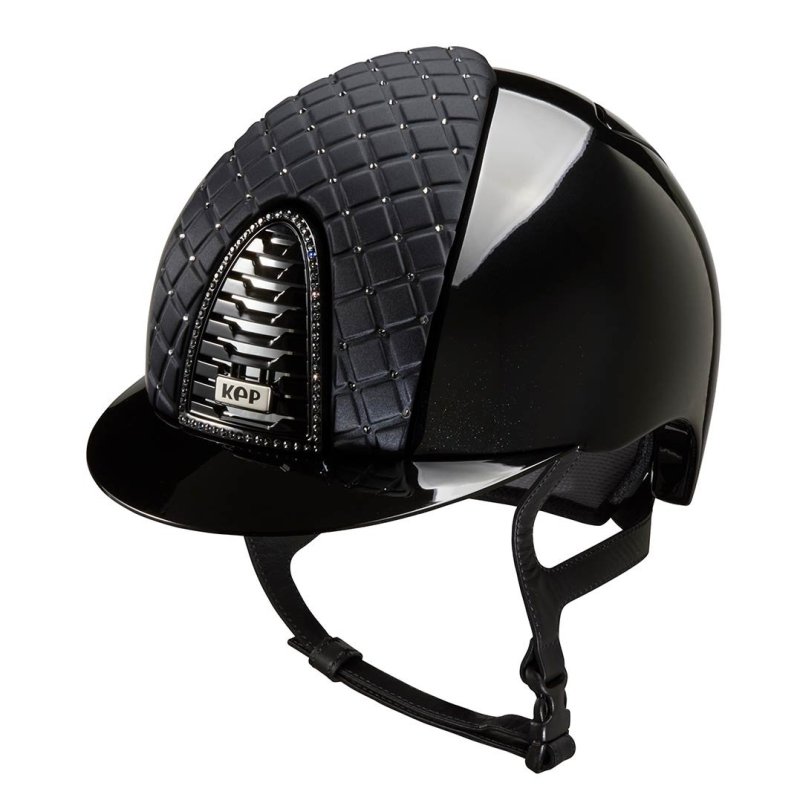 Kep Italia Cromo 2.0 Milano Collection Polish Nero fronte Raso e Swarovsky