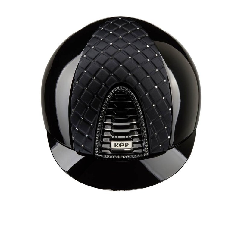 Kep Italia Cromo 2.0 Milano Collection Polish Nero fronte Raso e Swarovsky