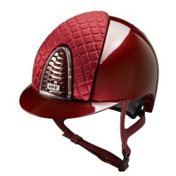 Kep Italia Cromo 2.0 Milano Collection Metal Bordeaux fronte Raso e Swarovsky