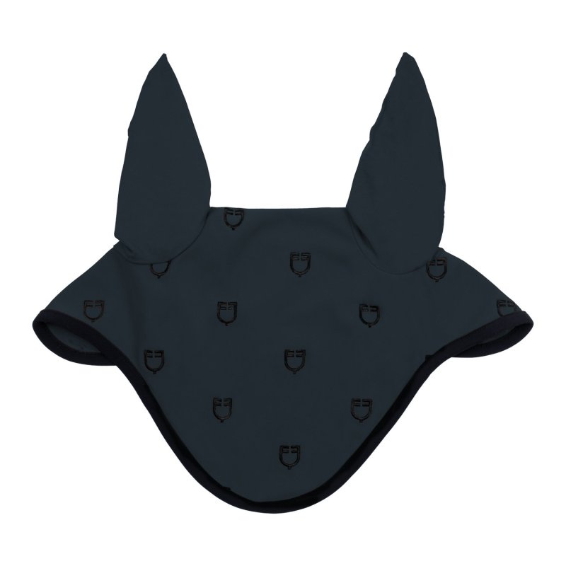Equestro Cuffietta multilogo black line edition - EquiSportMania