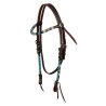 Pool's Equitazione Briglia Western con perline navajo sky
