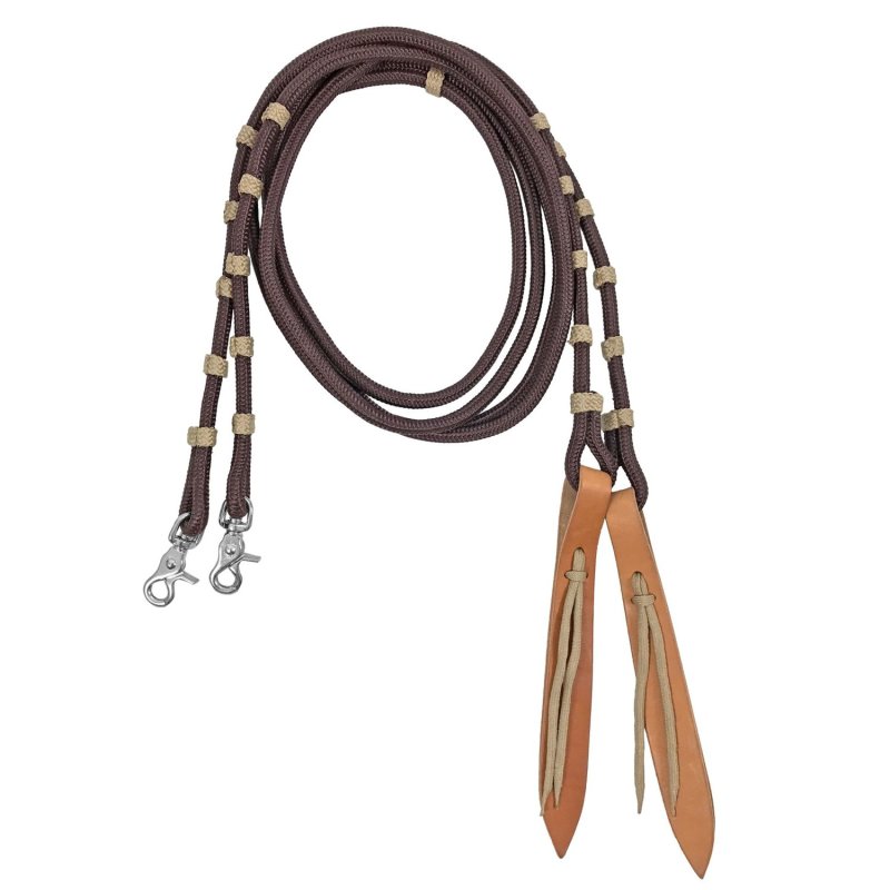 Umbria Equitazione Redini romal in tessuto