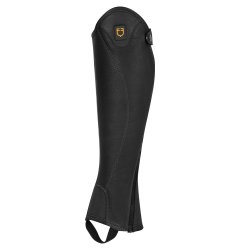 Equestro Ghette Corte in cuoio con cerniera laterale