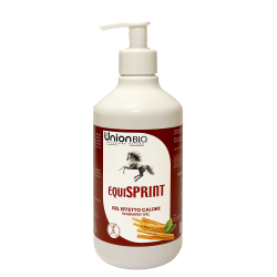 Union Bio Equisprint 500ml gel effetto calore per cavallo