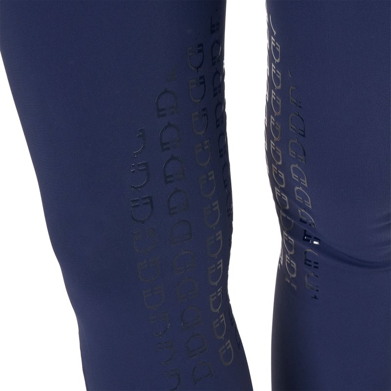 Equestro Pantalone Donna a vita alta con grip