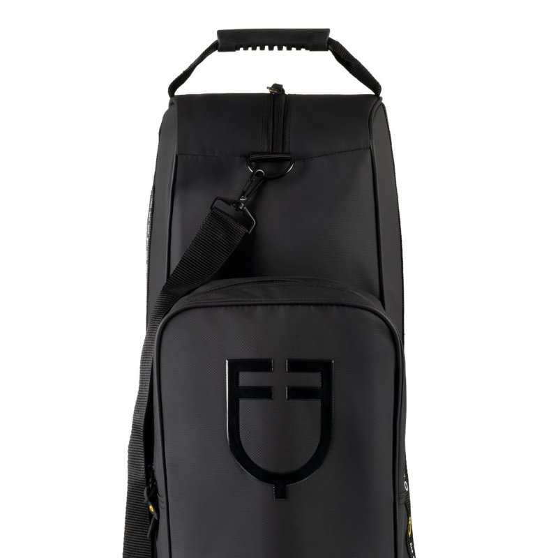 Equestro Borsa Portastivali e Casco in tessuto tecnic - EquiSportMania