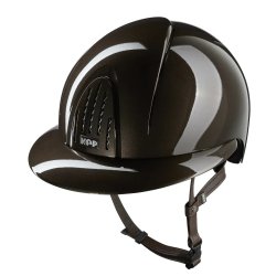 Kep Italia Smart Nova Metal Polish marrone con visiera polo