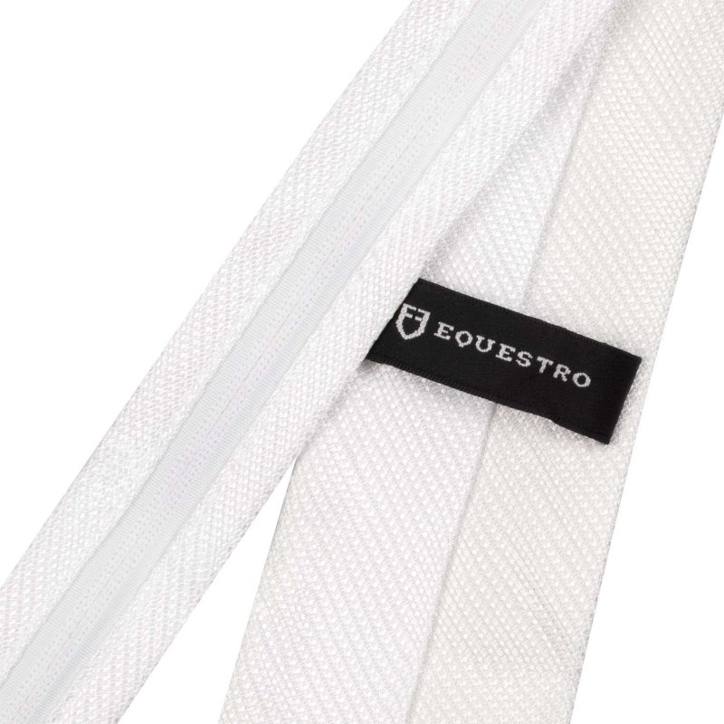 Equestro Cravatta da concorso squadrata a nido d'ape