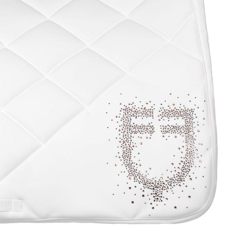 Equestro Sottosella con Logo in Strass - EquiSportMania