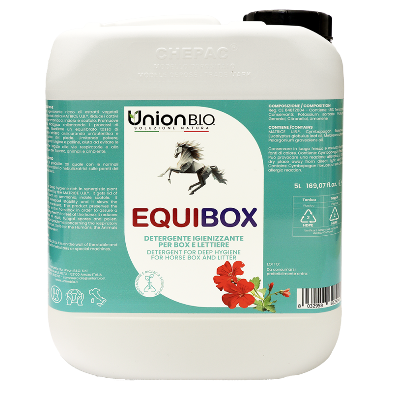 Union Bio Equibox igienizzante naturale per box