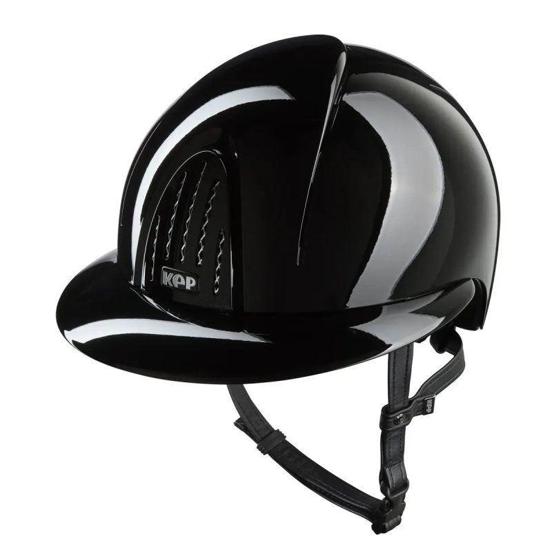 Kep Italia Smart Nova Metal Polish Nero con visiera polo