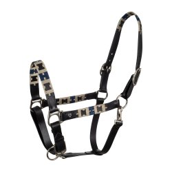 Equestro cavezza in cuoio con motivo geometrico - EquiSportMania