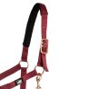 Supreme Cavezza in nylon rose gold line - EquiSportMania