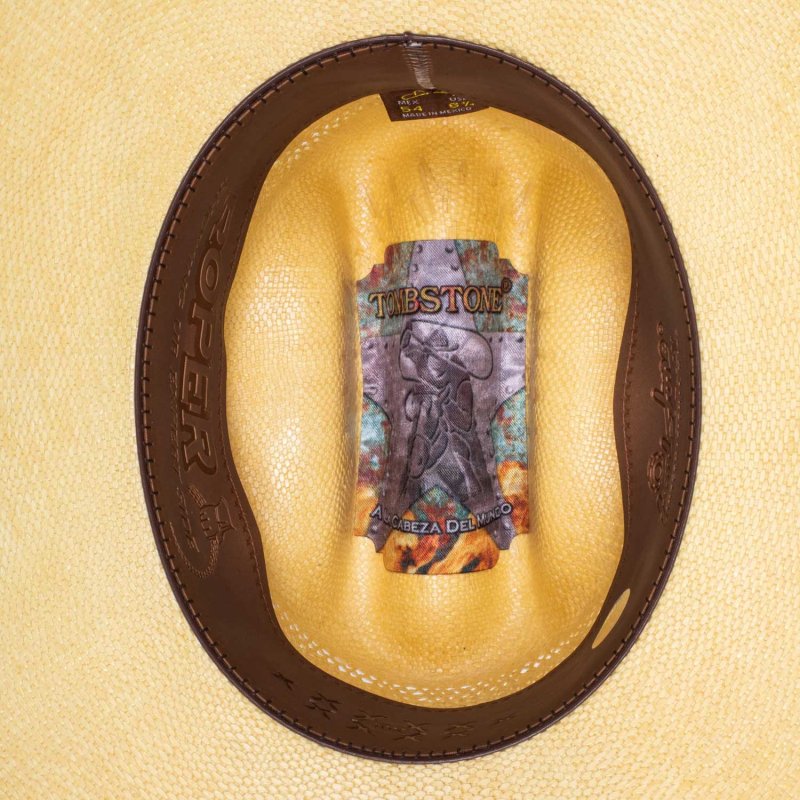 Tombstone Cappello cerato rigido