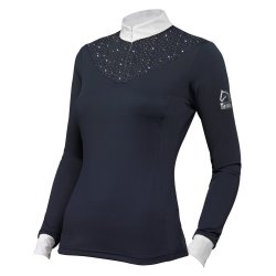Tattini Maglia da concorso con pavè di cristalli