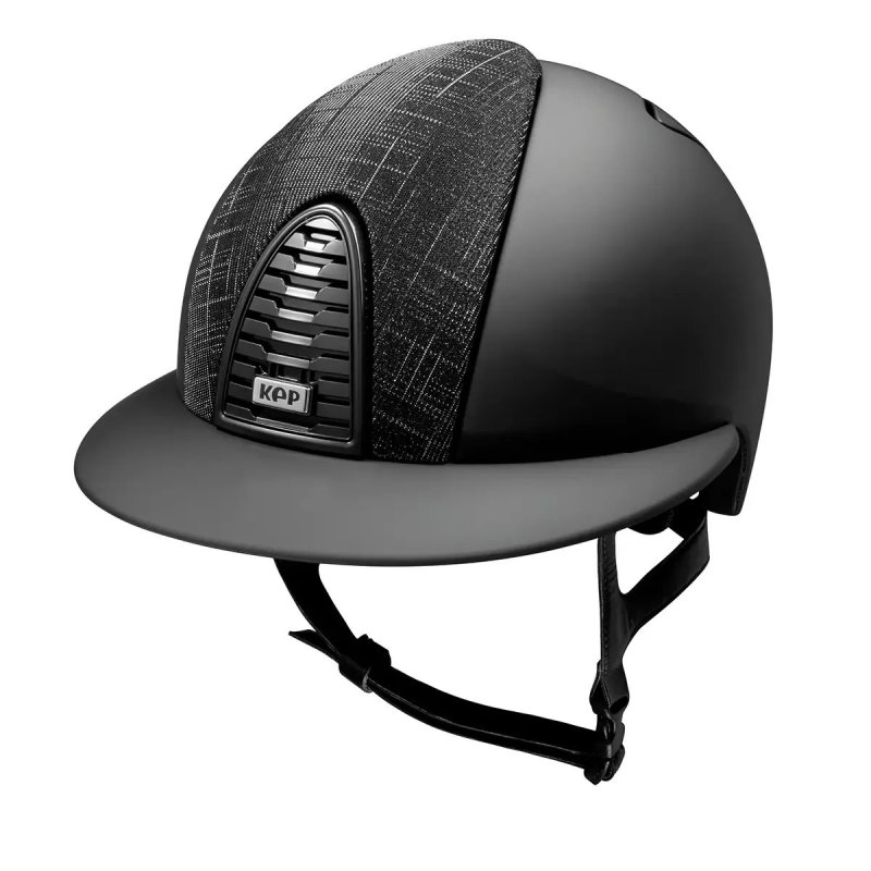 Kep Italia Cromo 2.0 Galassia Matt Nero visiera polo
