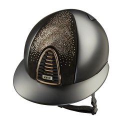Kep Italia Cromo 2.0 Nebula Rose Gold Matt Nero visiera polo