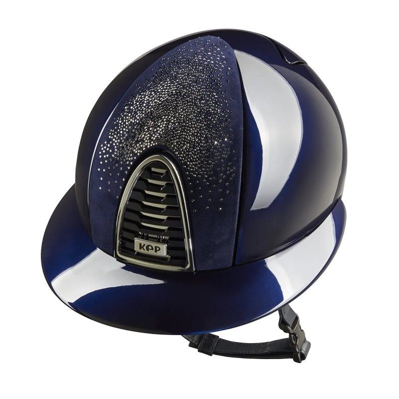 Kep Italia Cromo 2.0 Nebula Silver Polish Blu visiera polo
