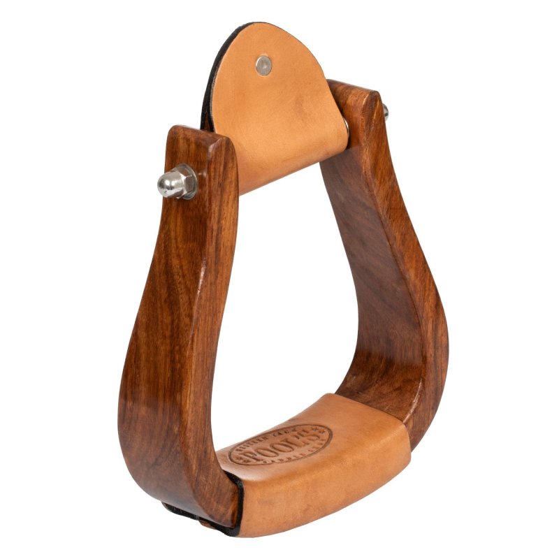 Pool's Equitazione Staffe Western YS Standard in legn - EquiSportMania