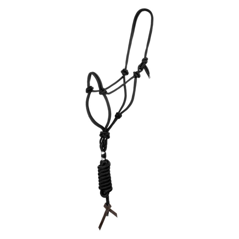 Pool's Equitazione Cavezza in nylon annodata + lunghina - EquiSport...