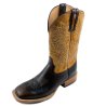 Stivaletti western Brad Ren's con fondo in cuoio