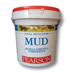 Pearson Mud 3Kg Argilla bianca osmotica stringente per cavalli