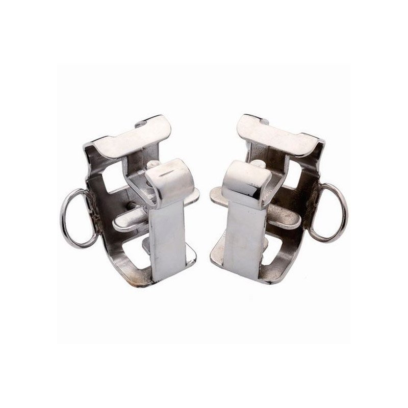 Fibbie Quick Hitch Tattini in acciaio inox