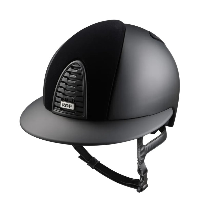Kep Italia Cromo 2.0 Matt Velvet Nero con visiera polo