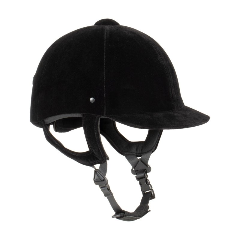 Pro Tech Cap in velluto con rotella - EquiSportMania