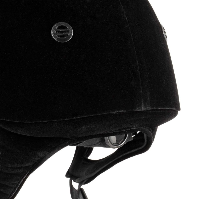 Pro Tech Cap in velluto con rotella - EquiSportMania