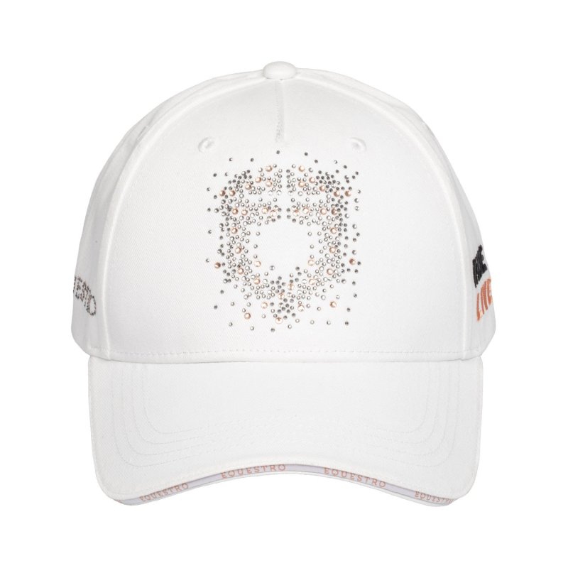 Equestro Cappellino con logo in strass - EquiSportMania