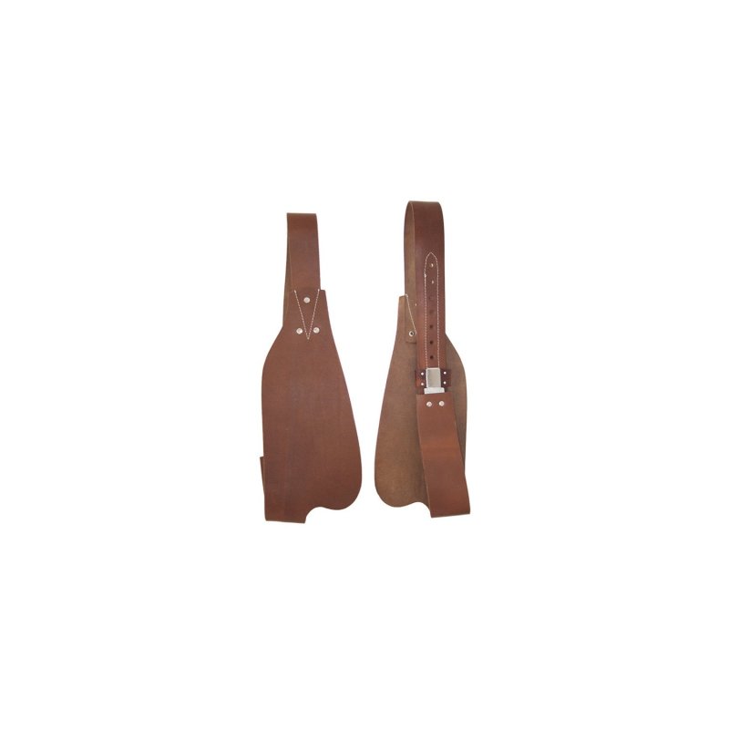 Lakota Coppia Fender in Cuoio per Sella Western