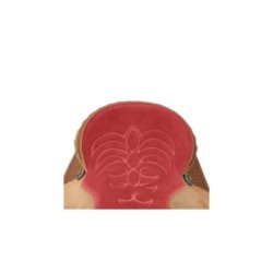 Denver Saddle Sella barrel con gonna quadra e seduta rossa