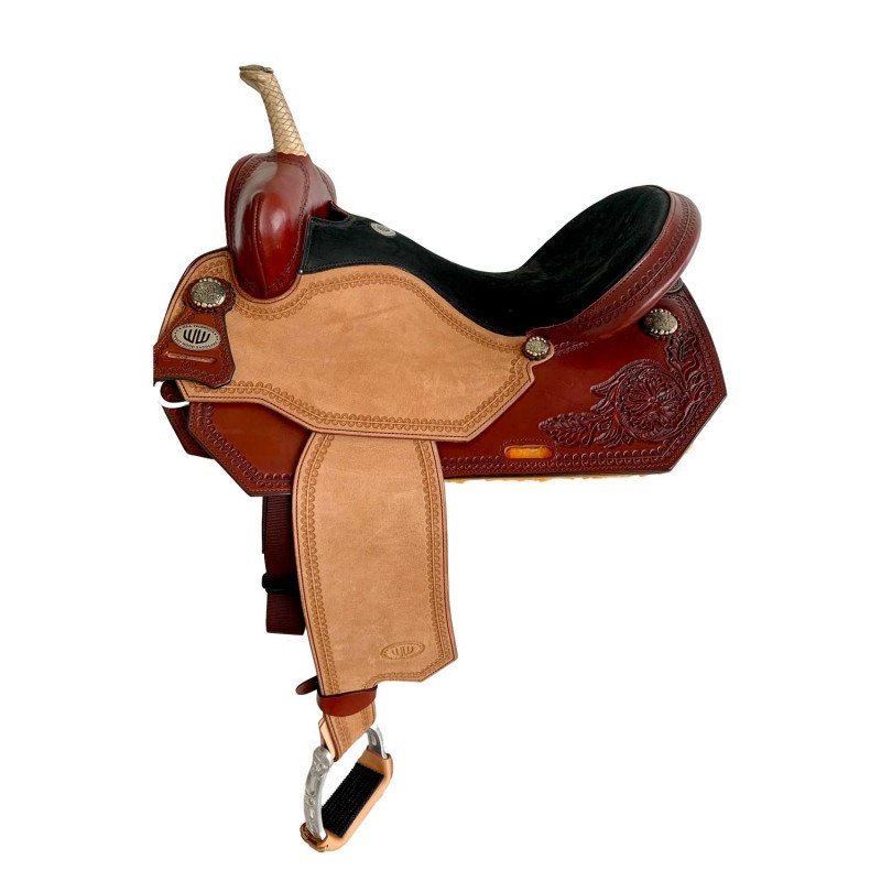 Westwood Sella barrel personalizzata con arcione Semi Quarter Horse modello WW08236