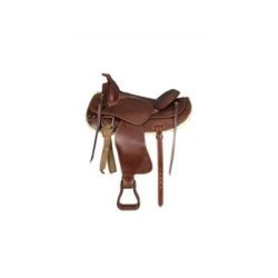 Lakota Saddlery Sella Prime Round Skirt Marrone