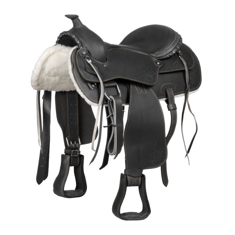 Lakota Saddlery Sella da reining Silver Wire