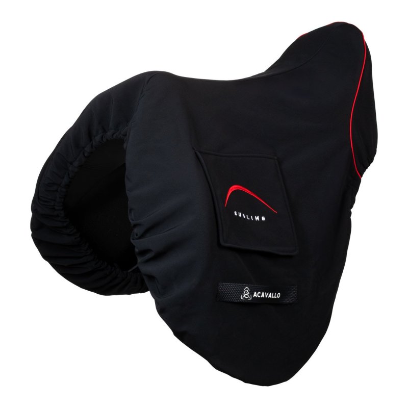 Acavallo Coprisella da dressage Sublime Taglia unica Nero