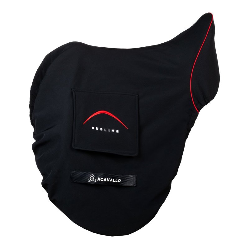 Acavallo Coprisella da dressage Sublime Taglia unica Nero