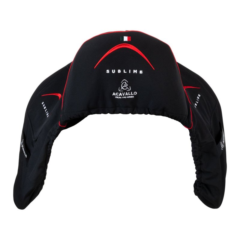 Acavallo Coprisella da dressage Sublime Taglia unica Nero