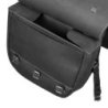 Lakota Saddlery Bisaccia vitello chiusura 3 lacci - Nero